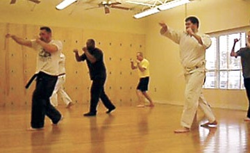 picture of people doing martial arts